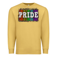 Antique Gold Pride barcode Premium Sweatshirt - CowGirlArtShop
