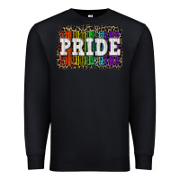 Black Pride barcode Premium Sweatshirt - CowGirlArtShop