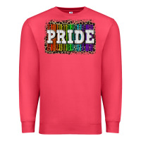 Cardinal Pride barcode Premium Sweatshirt - CowGirlArtShop