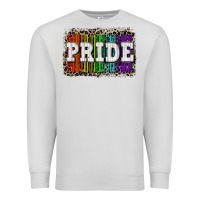 Dove Grey Pride barcode Premium Sweatshirt - CowGirlArtShop