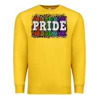 Lemon Pride barcode Premium Sweatshirt - CowGirlArtShop