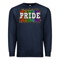 Navy Pride barcode Premium Sweatshirt - CowGirlArtShop