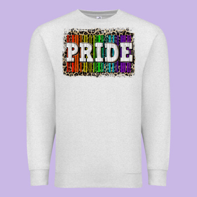 Pride Barcode Premium Sweatshirt Designed By Cowgirlartshop