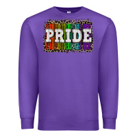 Purple Pride barcode Premium Sweatshirt - CowGirlArtShop