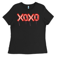 Valentine's Day Xoxo Balloon Ladies Tee | Teevron