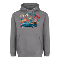 Storm happy 4th of july gnome truck Heavyweight Hoodie - CowGirlArtShop