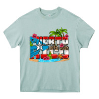 Arona puerto rico and flowers with frog Heavy Core Tee - AdoDesignShop