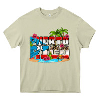 Mossy puerto rico and flowers with frog Heavy Core Tee - AdoDesignShop