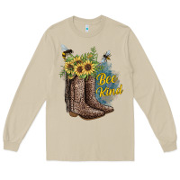 Mushroom Bee Kind Long Sleeve Tee - JahusDesignShop