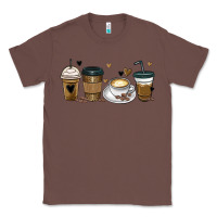 Chestnut coffee latte coffee cups Classic Tee - MaliasSmallBusiness