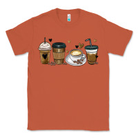 Copper coffee latte coffee cups Classic Tee - MaliasSmallBusiness