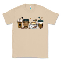 Mushroom coffee latte coffee cups Classic Tee - MaliasSmallBusiness