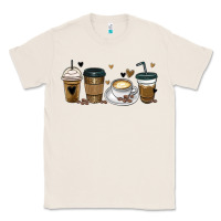 Coffee Latte Coffee Cups Classic Tee | Teevron