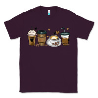 Plum coffee latte coffee cups Classic Tee - MaliasSmallBusiness