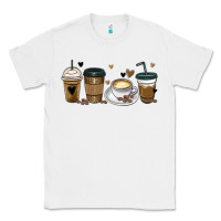 White coffee latte coffee cups Classic Tee - MaliasSmallBusiness