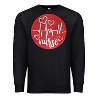 Black nurse coaster Premium Sweatshirt - CowGirlArtShop