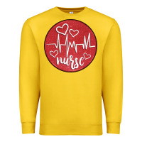 Lemon nurse coaster Premium Sweatshirt - CowGirlArtShop