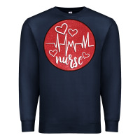 Navy nurse coaster Premium Sweatshirt - CowGirlArtShop
