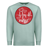 Seafoam nurse coaster Premium Sweatshirt - CowGirlArtShop