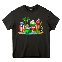Asphalt puerto rico coffee cups Heavy Core Tee - AdoDesignShop