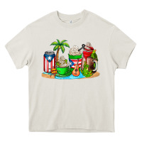 Cream puerto rico coffee cups Heavy Core Tee - AdoDesignShop