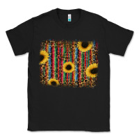 Black sunflowers serape leopard Classic Tee - RanaPortraitStore