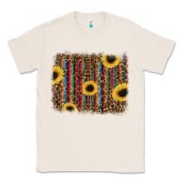 Natural sunflowers serape leopard Classic Tee - RanaPortraitStore