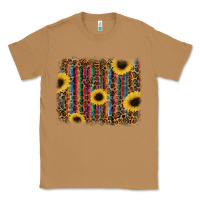 Toasted Coconut sunflowers serape leopard Classic Tee - RanaPortraitStore