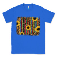 True Royal sunflowers serape leopard Classic Tee - RanaPortraitStore