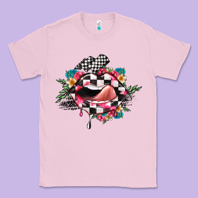 Race Lip Classic Tee Designed By Jahusdesignshop