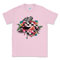 Bubblegum Pink race lip Classic Tee - JahusDesignShop