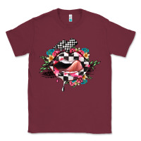 Burgundy race lip Classic Tee - JahusDesignShop