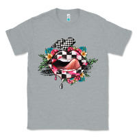 Heather Grey race lip Classic Tee - JahusDesignShop