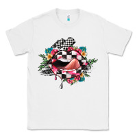 White race lip Classic Tee - JahusDesignShop