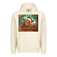 Tofu merry christmas heifer cow Premium Hoodie - CowGirlArtShop