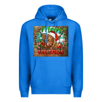 True Royal merry christmas heifer cow Premium Hoodie - CowGirlArtShop