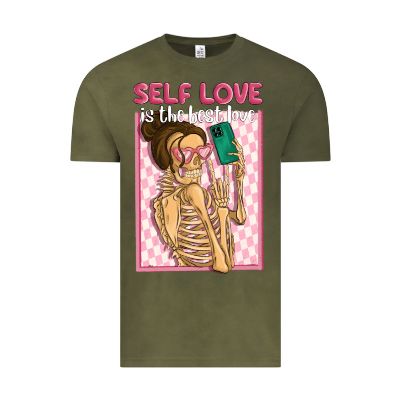 Self Love Is The Best Love Vintage Tee by MaliasSmallBusiness | Teevron