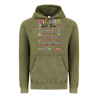 Vintage Olive self love girl tour malias Vintage Hoodie - MaliasSmallBusiness