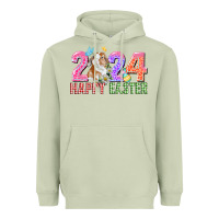 Matcha 2024 happy easter Heavyweight Hoodie - CowGirlArtShop