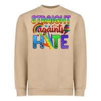 Mushroom Straight Againts Hate Heavyweight Sweatshirt - BundleAndBundleShop