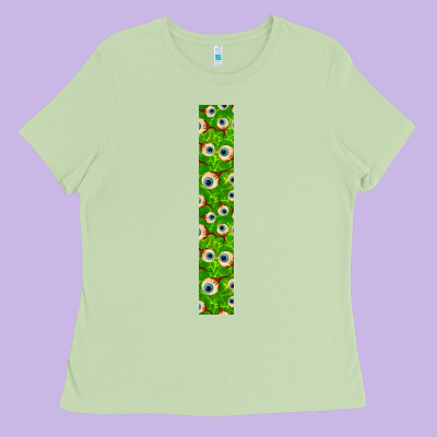 Halloween Key Fob Ladies Tee Designed By Bundleandbundleshop