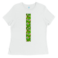 White Halloween Key Fob Ladies Tee - BundleAndBundleShop