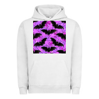 Pigment Lunar Rock halloween bat and stars seamless pattern Urban Hoodie - BundleAndBundleShop