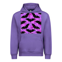 Tulip halloween bat and stars seamless pattern Urban Hoodie - BundleAndBundleShop