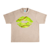 French Oak softball lips Urban Heavy Tee - AdoDesignShop