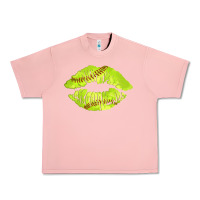 Salmon softball lips Urban Heavy Tee - AdoDesignShop