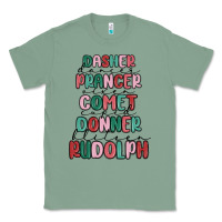 Sage dasher dancer prancer vixer comet cupid donner bli Classic Tee - MaliasSmallBusiness
