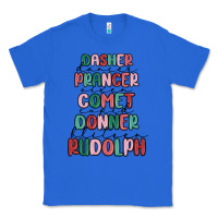 True Royal dasher dancer prancer vixer comet cupid donner bli Classic Tee - MaliasSmallBusiness