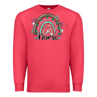 Cardinal nurse rainbow Premium Sweatshirt - CowGirlArtShop
