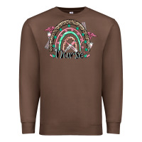 Chestnut nurse rainbow Premium Sweatshirt - CowGirlArtShop